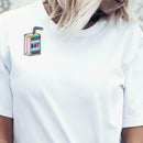 Creative French Fries Pin Brooches Milk Enamel Badge Jewelry Gift (Style 2)