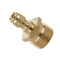 8Pcs M22x1.5mm Pressure Washer Hose Connector Quick Coupler Male & Female Brass
