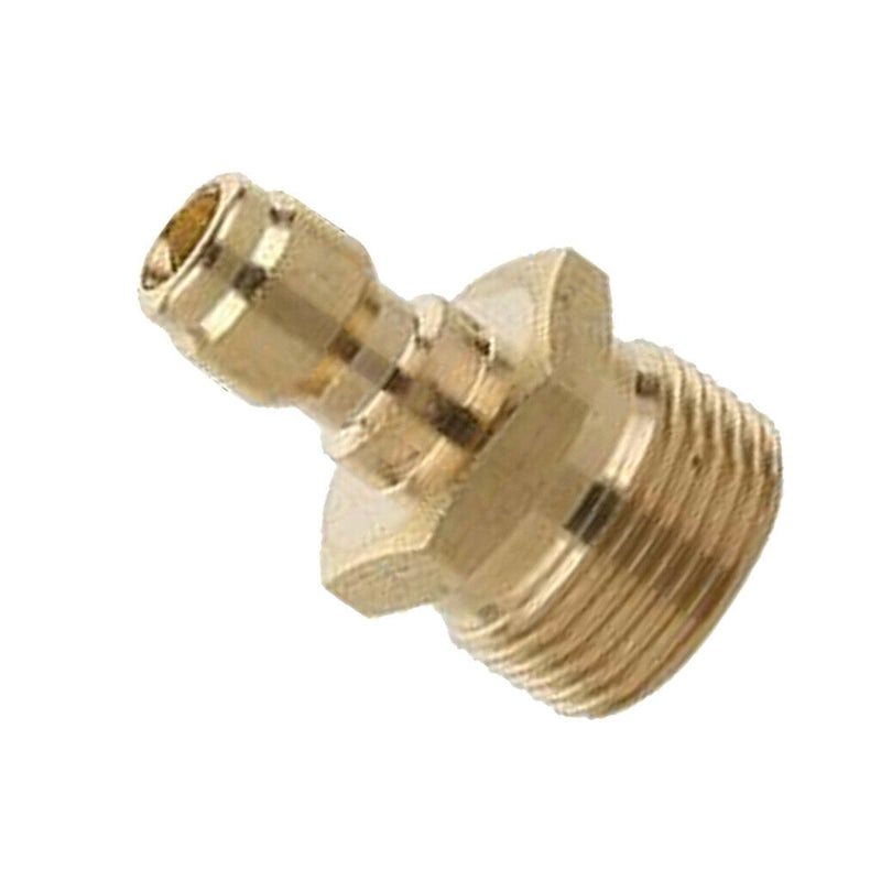 8Pcs M22x1.5mm Pressure Washer Hose Connector Quick Coupler Male & Female Brass