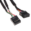 Desktop Optic Front Panel USB Hubs With Dual USB3.0&USB2.0 & HD AUDIO port