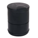 Plastic Cigarette Ashtray Cup Holder with Lid for Office/Home/Car---Black A4P8