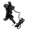 Lovoski Motorcycle Handlebar Cell Phone Holder With Charger Universal