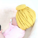 1 PC Fashion Donut Baby Hat Newborn Elastic Cotton Baby Beanie Cap Multicol L6F4