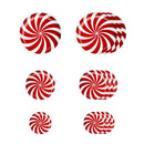 12Pcs/Set Christmas Floor Wall Stickers Removable Mural Decals Merry Christ