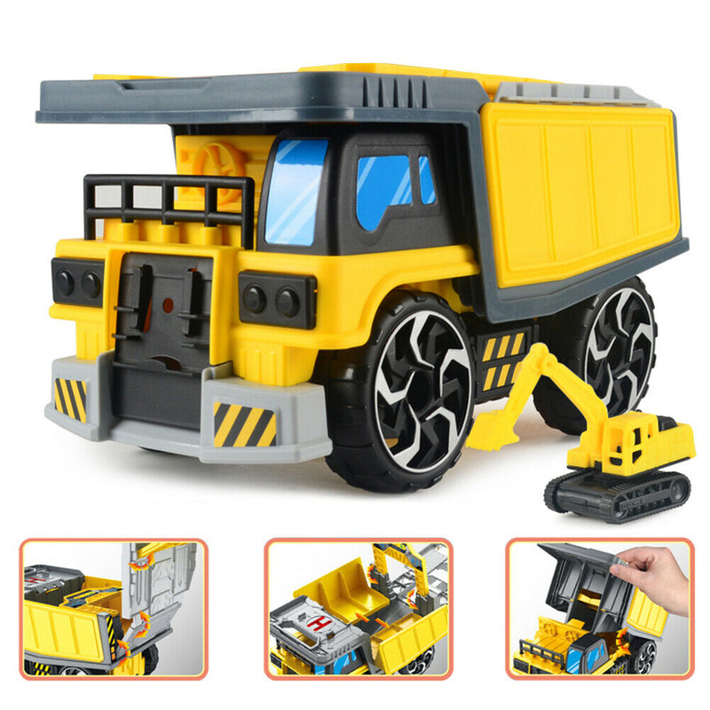 Deformation Engineering Car Toys Die Casting Simulation Parking Lot Set