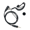 G-shape Ear-hook Mic Earpiece Headset For Yaesu Radio VX-6R 1 Pin