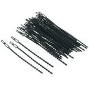 50Pcs 17cm Adjustable Garden Plastic Plant Cable Ties Tree Climbing Support  J,a