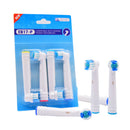 4X Electric ToothBrush Replacement Brush Heads for Braun Oral B Floss Action M&O