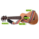 Adjustable Colorful Ukulele Cotton Strap Belt Weaving Style Strap Soft Leat OZ