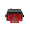 Emergency Warning Strobe Light Switch Control for Audi A4 Replace 8D0941509H