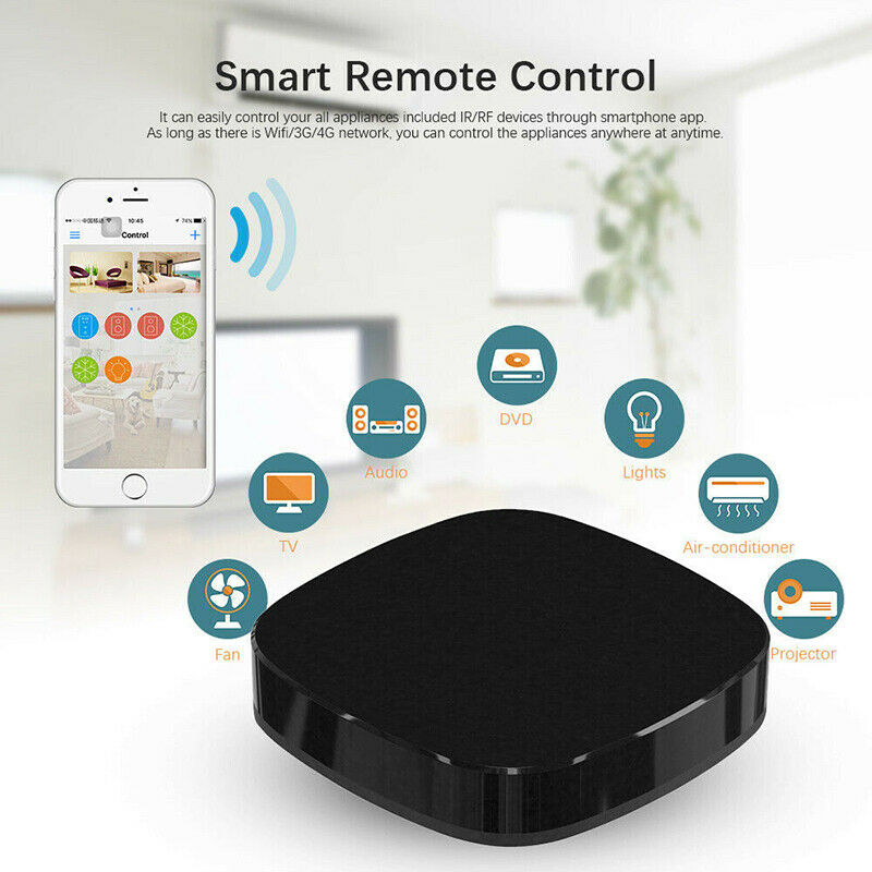Wifi Smart IR Remote Control Compatible With Alexa And Google Home And IFTTT