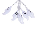 1pc 10 LED Hanging Halloween Decor Ghost LED String Lights Lanterns Lamp