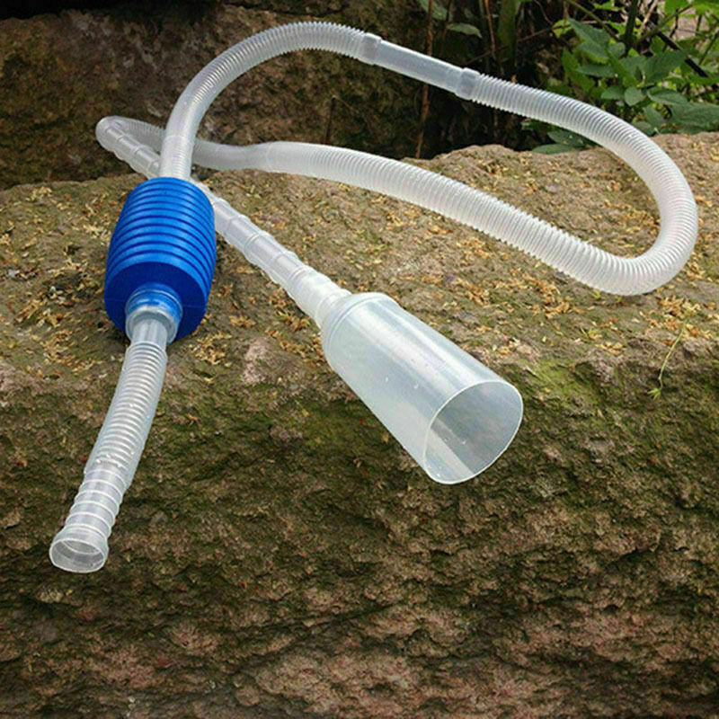 Aquarium Fish Tank Cleaning Vacuum Water Change Gravel Sand Cleaner Siphon P6P7
