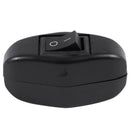 5X(Black Bedroom On Off Button In Line Switch 6A/250VAC 10A/125VAC Z4N1)