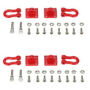 6X 1/10 RC Rock Crawler Truck Tow Hook+Tow Chain for Axial SCX10 RC4WD D90