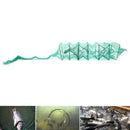 1.2M Fish Net Cage Fishing Tackle Care Creel 7 Layers Collapsible Fishing net BX