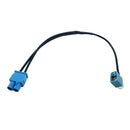 Antenna Adapter Aerial Cable Twin Double Male FAKRA For VW AUDI Seat Skoda