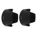 Replacement Camera Lens Hood forCanon EW-88C Anti-Glare Anti-scratch 2 Piece