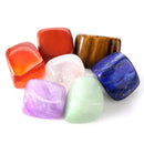 7PCS/Set Chakras Yoga Energy Stone Healing NaturalCrystal DIY  Jewelry Making BX