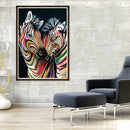 Colourful Zebras 5D DIY Full Drill Diamond Painting Embroidery Needlework