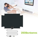 120 Miles Range High Gain 25dB VHF/UHF Indoor HDTV Digital Signal Antenna