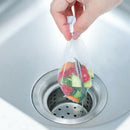 1X(200pcs Kitchen Anti-Clogging Sink Filter Dish Washing Sink Drain Residue