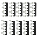 20 Pcs 6-position Fork Pre-insulated Terminal Block Terminal Block