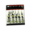 Hard Fishing Spoon Lure Jigging Lure Baits Spinner Fishing Bait Carp J4N8 L C3M6
