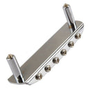 Threaded Saddle Guitar Bridge with Mounting Cup for Mustang Jazzmaster Chro N9O1
