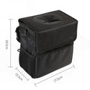 Car Trash Can with Lid Multi-Function Outdoor Trash Can Hanging Storage Bag L4F3