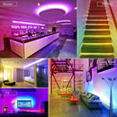LED RGB Strip Lamp Epoxy Waterproof Decor Lighting Ribbon Tape Light (5m)