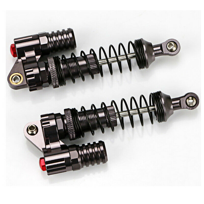 2Pcs Aluminium Alloy 90Mm Absorber Shocks For 1/10 Scale Rc Rock Crawlers A W8D2