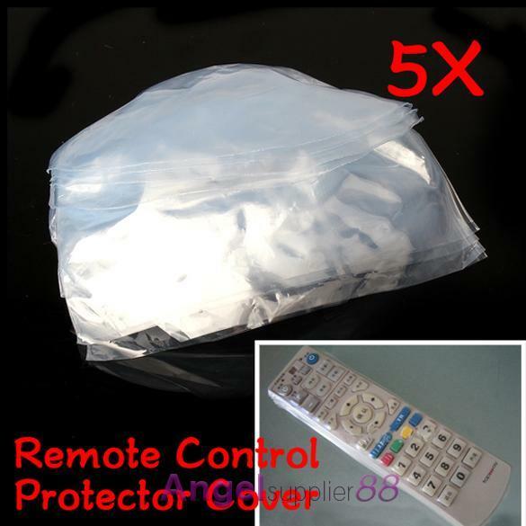 5X Heat Shrink Film TV Air-Conditioner Video Remote Control Protector Cover