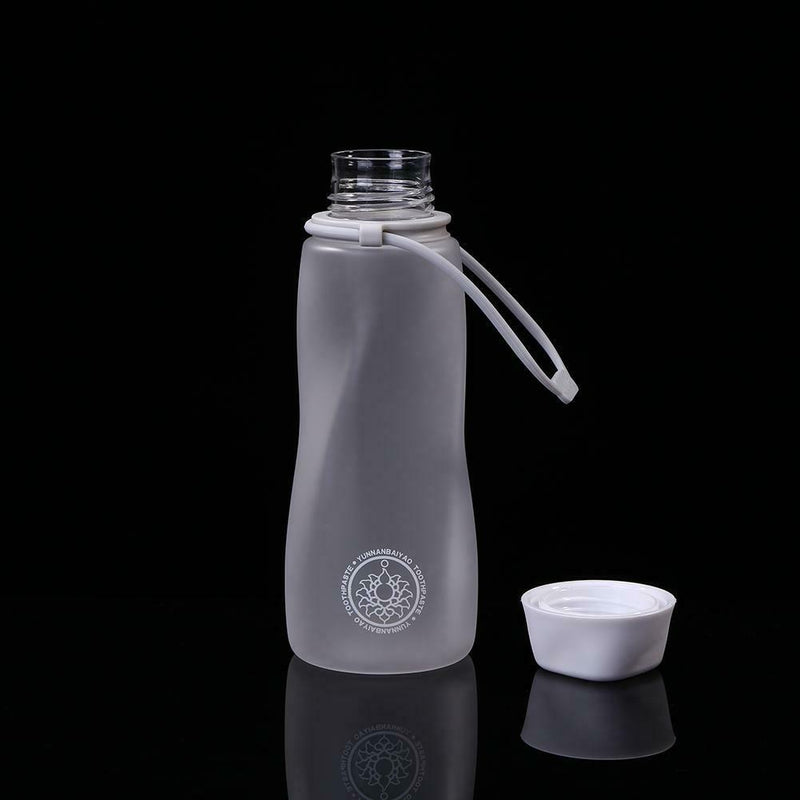 550mL Portable Sport Water Bottles Protein Shaker Outdoor Travel Leakproof