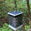 Waterproof LED Solar Lamp Flickering Smokeless Flameless Candle Flame Lamp