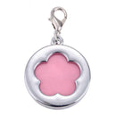 Pet Dog Flower Blossom Alloy Name Card Anti Lost Dog ID Address Name Label A