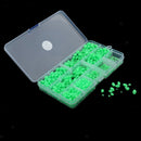 1 Box of Multi Size Oval Glow Rig Beads Sea Fishing Lure Floating Tackles
