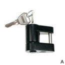 Trailer Hitch Coupler Small Lock Zinc Alloy 1/4 Inch For Car A9R0 Pretty Ac V0V5