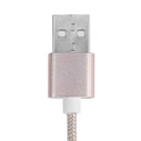 2m USB3.1 Type-C Port 2.4A Output Nylon Braided Charging Data Cable A