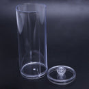 Round Cosmetic Organizer Makeup Case Cotton Pad Case Box Lipstick Holder Cl V3V5