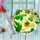 Organic Cotton Beeswax Fresh Cloth Durable Biodegradable Reusable Food Wrap