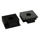 40 X 40 X11mm Aluminum Radiating Black Fin  Sink FOR Makerbot Mk7 MK8