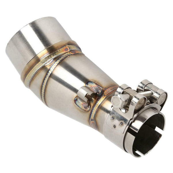 Motorcycle Exhaust Muffler Middle Pipe for Kawasaki Z250 Ninja 250R 300 #JT1