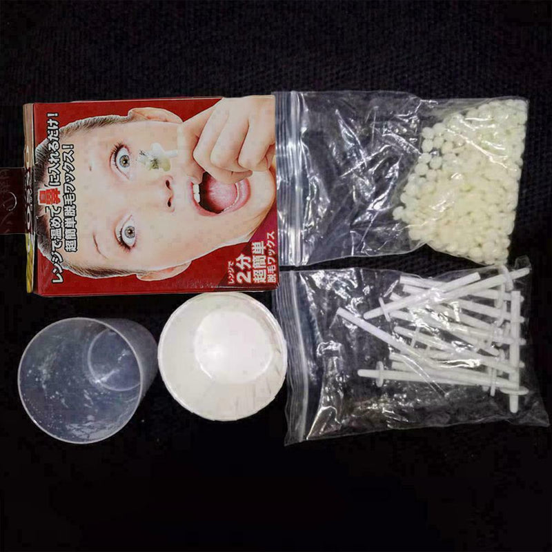 Nose Hair Removal Wax Kit Nasal Ear Hairs Painless Effective Safe Quick Bea R5P2