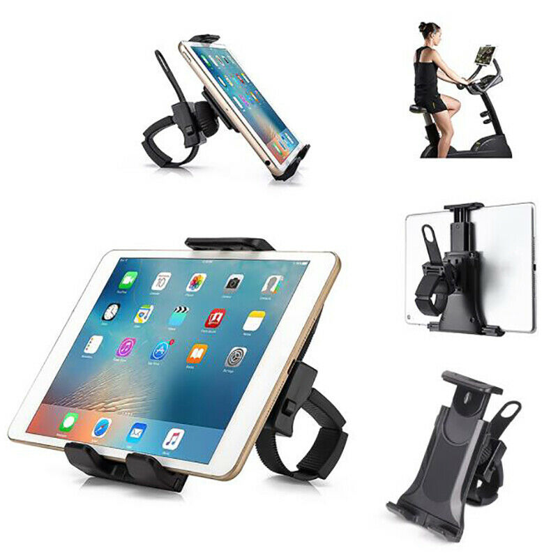 4-10.5inch Bike Handle Tablet Holder Gym Handlebar Bike Exercise Phone Holde Hn