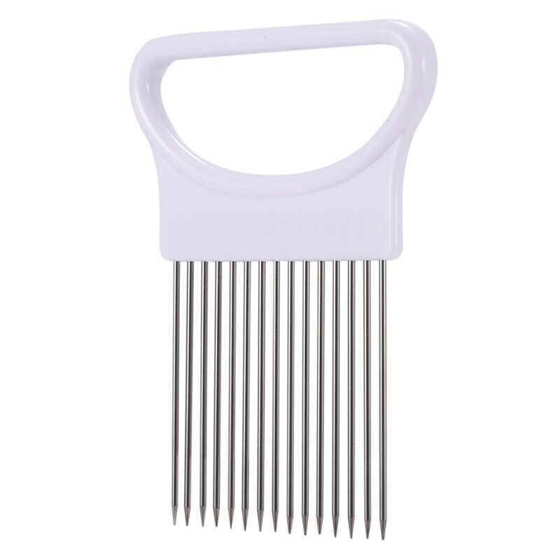 1 x Onion Tomato Vegetable Cutter Cutting Aid Guide Holder Cutting Cutter