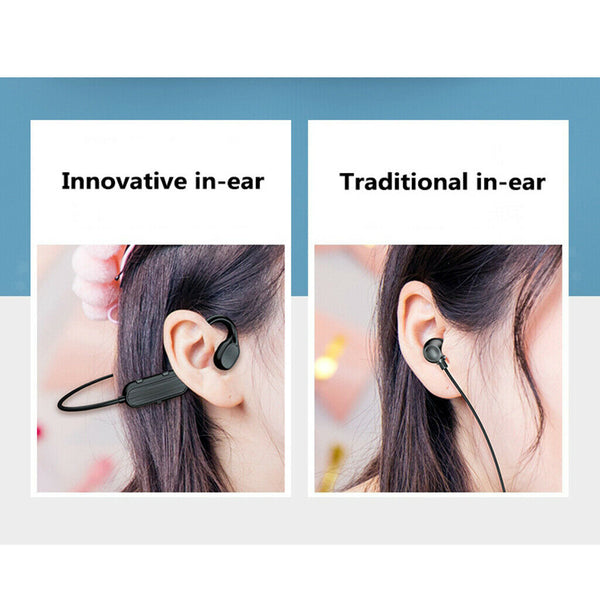 Bluetooth 5.0 Headset Open Ear Outdoor Sport Wireless Earbud for Phone