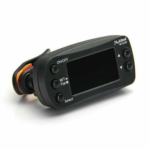 Black Guitar Bass Violin Ukulele Tuner MT83W