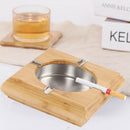 Square Holder Ashtray Portable Smoke Remover Smoking Cigarette Ash Hold UVE