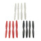 Set/12Pcs Propeller Props for MJX B8 B6 B6F B6FD Bugs 6 RC Racing Drone Part